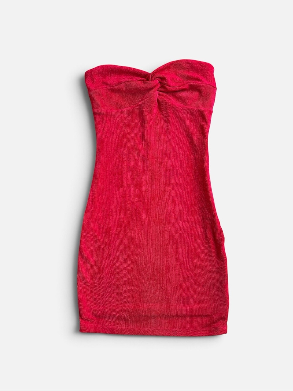 Princess Polly Strapless Red Cocktail Dress